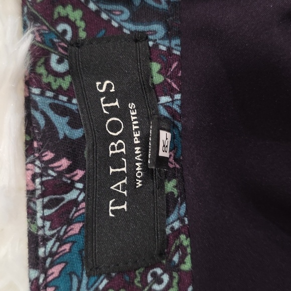 Talbots Multicolor Patterned Skirt. Size 16WP - Picture 3 of 5